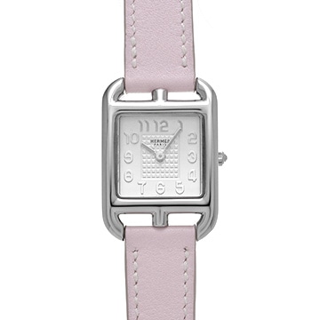 エルメス ケープコッド ドゥブルトゥール CC1.210 シルバー レディース 時計 【中古】【wristwatch】