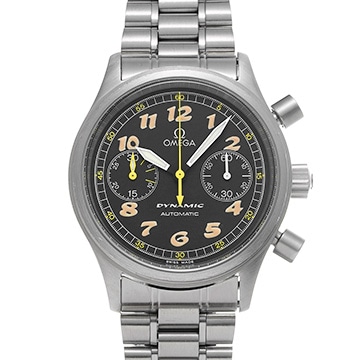 オメガ ダイナミック クロノグラフ 5240.50 ブラック メンズ 時計 【中古】【wristwatch】