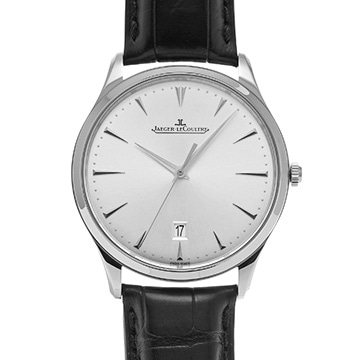 ジャガー ルクルト マスター ウルトラスリム デイト Q1288420 シルバー メンズ 時計 【中古】【wristwatch】