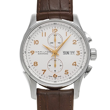 ハミルトン ジャズマスター マエストロ クロノ H32766513 ホワイト メンズ 時計 【中古】【wristwatch】