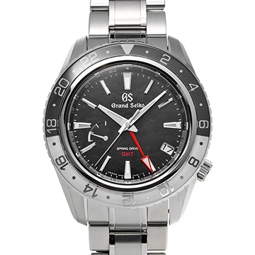 グランドセイコー スポーツコレクション スプリングドライブ GMT SBGE277 ブラック メンズ 時計 【中古】【wristwatch】