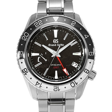 グランドセイコー スポーツコレクション スプリングドライブ GMT SBGE277 ブラック メンズ 時計 【中古】【wristwatch】