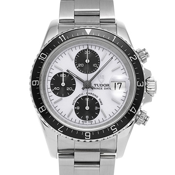 チューダー / チュードル クロノタイム 79170 ホワイト メンズ 時計 【中古】【wristwatch】