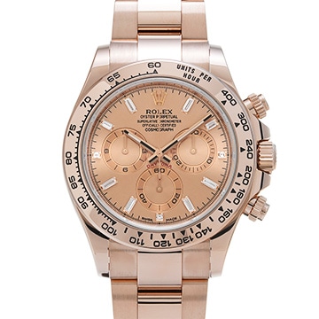 ロレックス コスモグラフ デイトナ 116505A ピンク/ダイヤモンド メンズ 時計 【中古】【wristwatch】