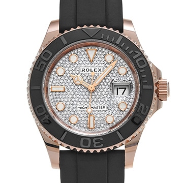 ロレックス ヨットマスター 40 126655 パヴェダイヤモンド メンズ 時計 【中古】【wristwatch】