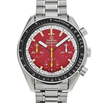 オメガ スピードマスター レーシング ミハエル・シューマッハ 3510.61 レッド メンズ 時計 【中古】【wristwatch】