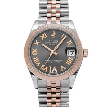 ロレックス デイトジャスト 31 278271 スレートグレー/ダイヤモンド ユニセックス 時計 【中古】【wristwatch】