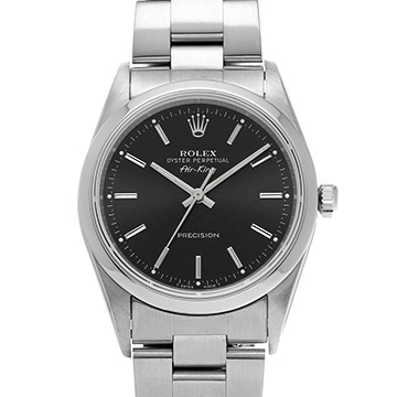 ロレックス エアキング 14000 ブラック メンズ 時計 【中古】【wristwatch】