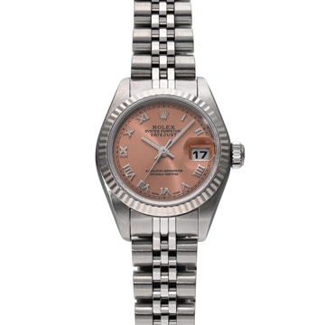 ロレックス デイトジャスト 79174 ピンク レディース 時計 【中古】【wristwatch】
