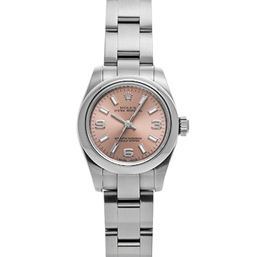 ロレックス オイスターパーペチュアル 26 176200 ピンク レディース 時計 【中古】【wristwatch】