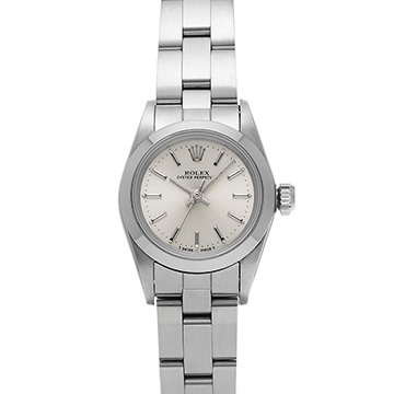 ロレックス オイスターパーペチュアル 67180 シルバー レディース 時計 【中古】【wristwatch】