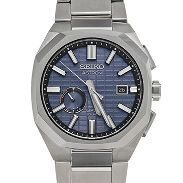 セイコー アストロン ネクスター SBXD013 ブルー メンズ 時計 【中古】【wristwatch】