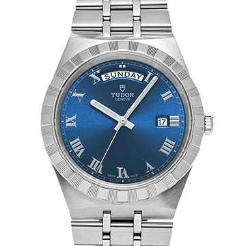 チューダー / チュードル ロイヤル 28600 ブルー/ダイヤモンド メンズ 時計 【中古】【wristwatch】