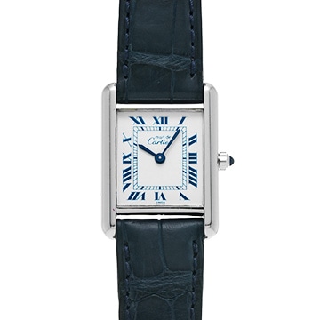 カルティエ マストタンク W1001543 シルバー レディース 時計 【中古】【wristwatch】