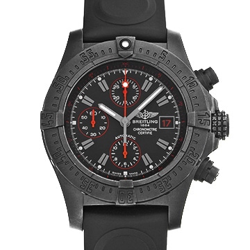 ブライトリング アベンジャー ブラックスチール M133802C/BC73 ブラック メンズ 時計 【中古】【wristwatch】