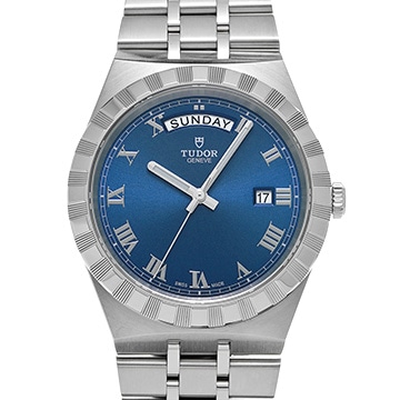 チューダー / チュードル ロイヤル 28600 ブルー/ダイヤモンド メンズ 時計 【中古】【wristwatch】