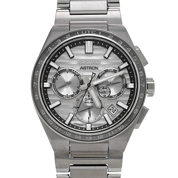 セイコー アストロン ネクスター SBXC113 グレー メンズ 時計 【中古】【wristwatch】