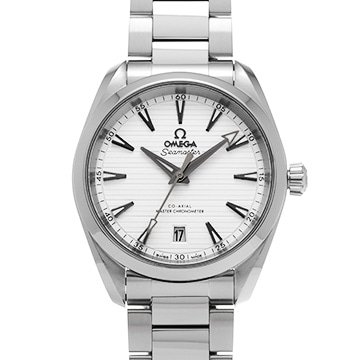 オメガ シーマスター アクアテラ コーアクシャル マスタークロノメーター 220.10.38.20.02.001 シルバー メンズ 時計 【中古】【wristwatch】