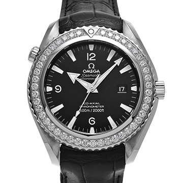 オメガ シーマスター プラネットオーシャン 222.18.46.20.01.001 ブラック メンズ 時計 【中古】【wristwatch】