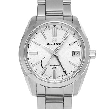 グランドセイコー スプリングドライブ GMT SBGE279 シルバー メンズ 時計 【中古】【wristwatch】
