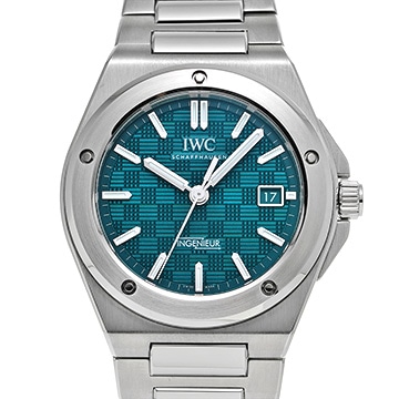 IWC インヂュニア オートマチック 40 IW328903 グリーン メンズ 時計 【中古】【wristwatch】