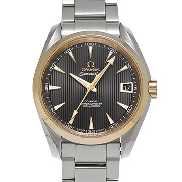 オメガ シーマスター アクアテラ コーアクシャル 231.20.39.21.06.004 グレー メンズ 時計 【中古】【wristwatch】