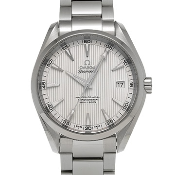 オメガ シーマスター アクアテラ マスター コーアクシャル クロノメーター 231.10.42.21.02.003 シルバー メンズ 時計 【中古】【wristwatch】