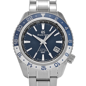 グランドセイコー スポーツコレクション メカニカル ハイビート36000 GMT SBGJ237 ミッドナイトブルー メンズ 時計 【中古】【wristwatch】