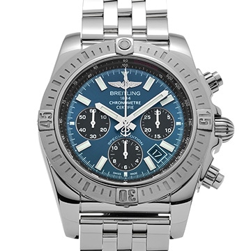 ブライトリング クロノマット 44 スペシャル AB011511/C987 ブルー/ブラック メンズ 時計 【中古】【wristwatch】