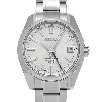 グランドセイコー メカニカル ハイビート 36000 GMT SBGJ001 シルバー メンズ 時計 【中古】【wristwatch】