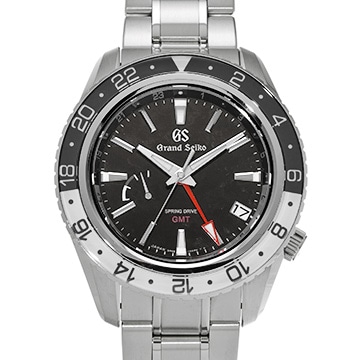 グランドセイコー スポーツコレクション スプリングドライブ GMT SBGE277 ブラック メンズ 時計 【中古】【wristwatch】