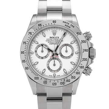 ロレックス コスモグラフ デイトナ 116520 ホワイト メンズ 時計 【中古】【wristwatch】