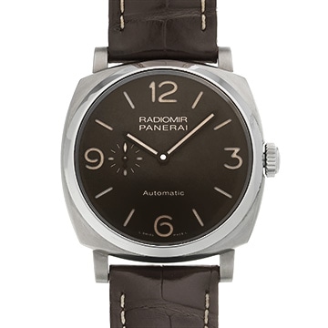 パネライ ラジオミール 1940 3デイズ チタニオ PAM00619 ブラウン メンズ 時計 【中古】【wristwatch】