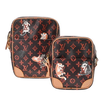 ルイ ヴィトン キャットグラム パナムセット トランスフォームドモノグラム 2019年クルーズコレクション ブラウン/オレンジ M44399 モノグラムキャンバス レディース バッグ 【中古】【bag】