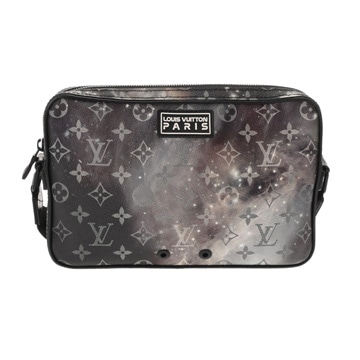 ルイ ヴィトン モノグラムギャラクシー アルファ メッセンジャー ブラック M44165 モノグラムキャンバス メンズ バッグ 【中古】【bag】