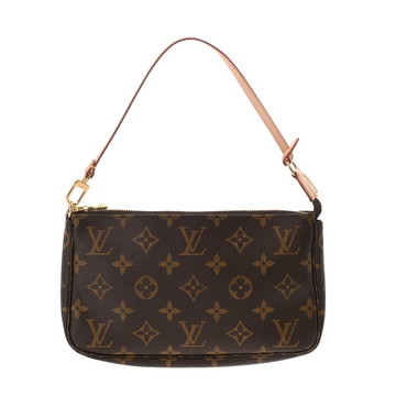 ルイ ヴィトン モノグラム ポシェット アクセソワール ブラウン M51980 モノグラムキャンバス レディース 【中古】【bag】