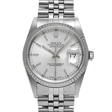 ロレックス デイトジャスト 16234 シルバー メンズ 時計 【中古】【wristwatch】