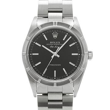 ロレックス エアキング 14010 ブラック メンズ 時計 【中古】【wristwatch】