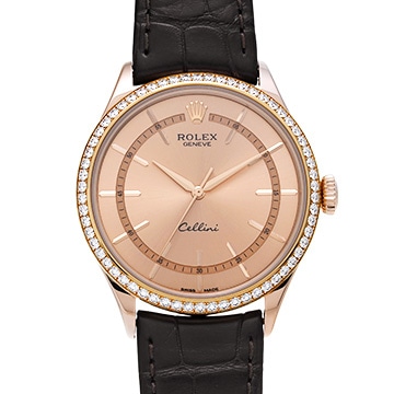 ロレックス チェリーニ タイム 50705RBR ピンク メンズ 時計 【中古】【wristwatch】