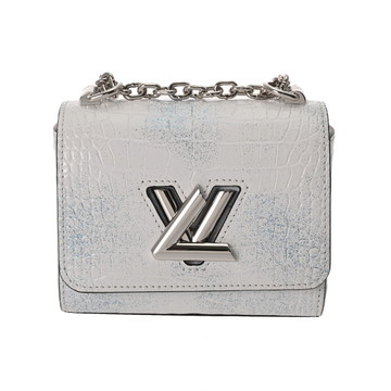 ルイ ヴィトン ツイスト MINI ホワイト N85468 クロコダイル レディース バッグ 【中古】【bag】