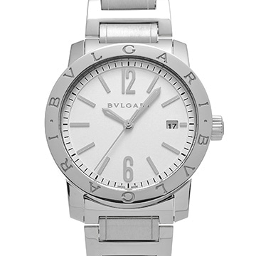 ブルガリ ブルガリブルガリ ソロテンポ BB39S シルバー メンズ 時計 【中古】【wristwatch】