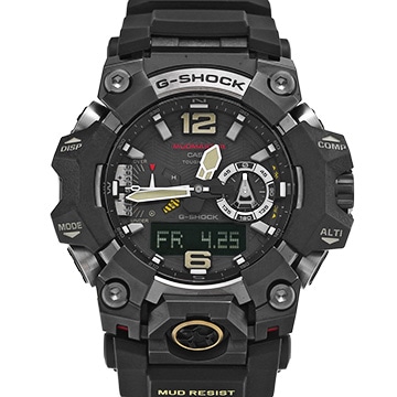 カシオ G-SHOCK マスター オブ G マッドマスター GWG-B1000-1AJF ブラック メンズ 時計 【中古】【wristwatch】