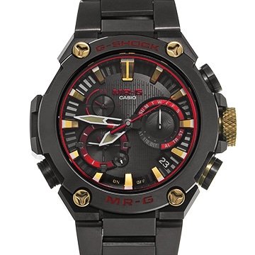 カシオ G-SHOCK MR-G B2000シリーズ 赤備え MRG-B2000B-1A4JR ブラック/レッド メンズ 時計 【中古】【wristwatch】