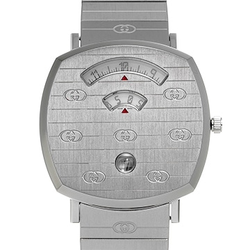 グッチ グリップ YA157410 ホワイト メンズ 時計 【中古】【wristwatch】