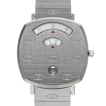 グッチ グリップ YA157401 ホワイト メンズ 時計 【中古】【wristwatch】