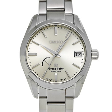 グランドセイコー スプリングドライブ マスターショップ限定 SBGA083 シルバー メンズ 時計 【中古】【wristwatch】