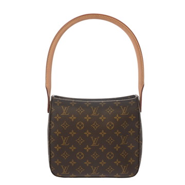 ルイ ヴィトン モノグラム ルーピング MM ブラウン M51146 モノグラムキャンバス レディース バッグ 【中古】【bag】