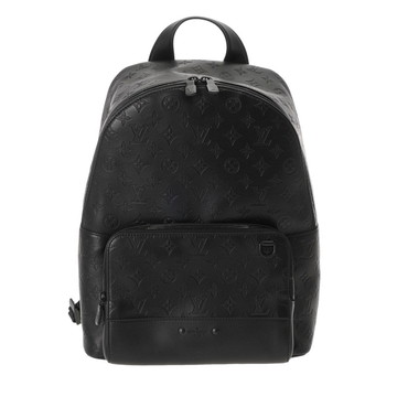 ルイ ヴィトン モノグラムシャドウ レーサーバッグパック ブラック M46109 レザー メンズ バッグ 【未使用】【bag】