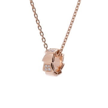 ブルガリ セルペンティヴァイパー ネックレス ゴールド 355254 K18ピンクゴールド PG レディース ジュエリー 【中古】【jewelry】