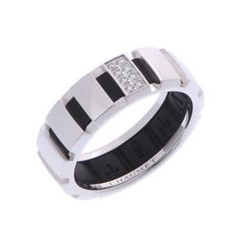 ショーメ クラスワンリング スモール #59 シルバー K18ホワイトゴールド WG/ラバー レディース ジュエリー 【中古】【jewelry】